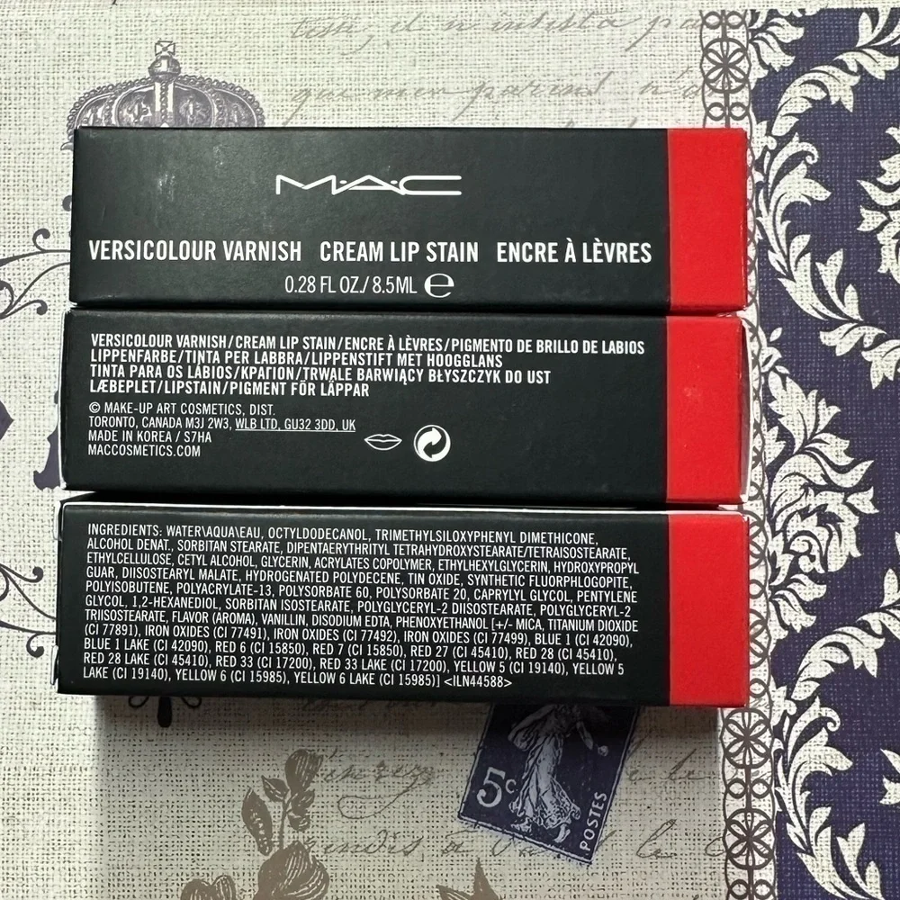 MAC *To The Extreme*. Versicolour Varnish Cream Lip Stain